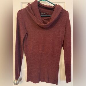 Daisy Fuentes Maroon Sweater, Size S